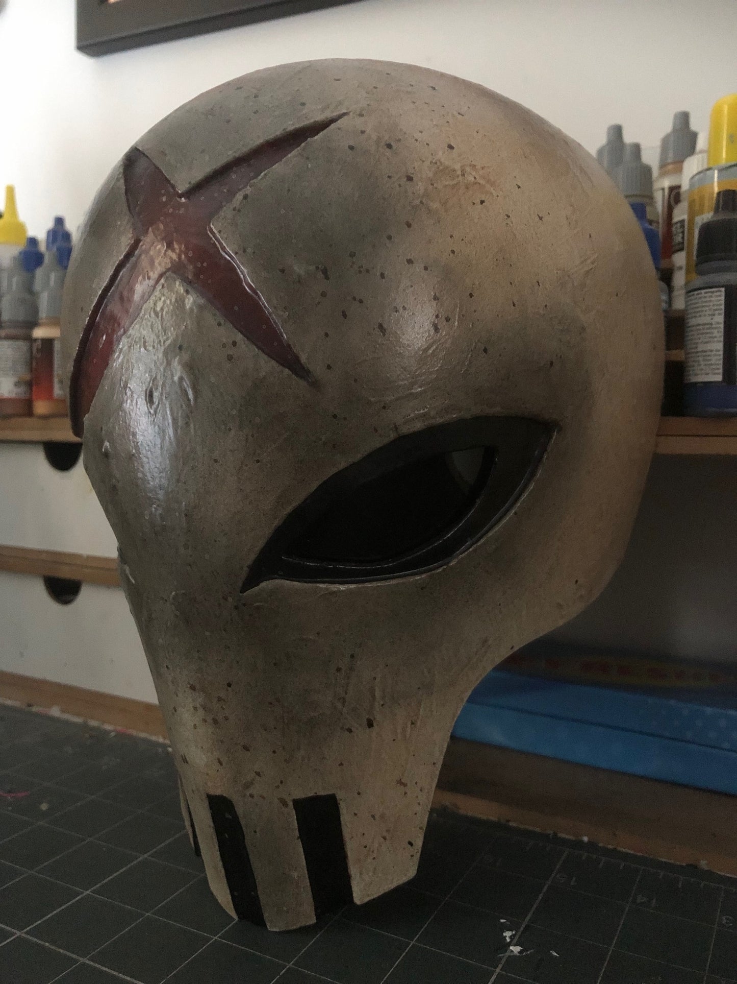 Red X Teen Titans mask