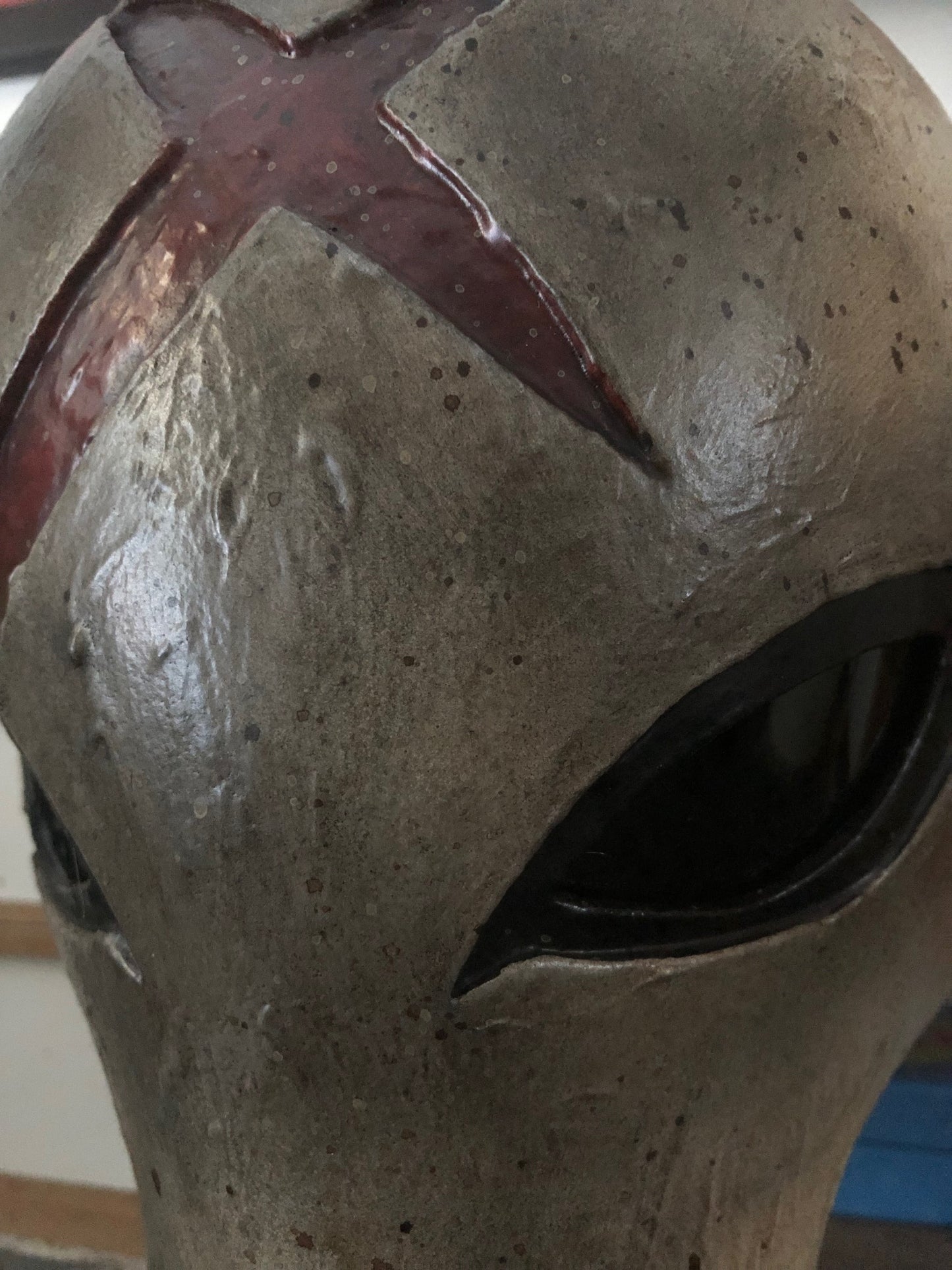 Red X Teen Titans mask