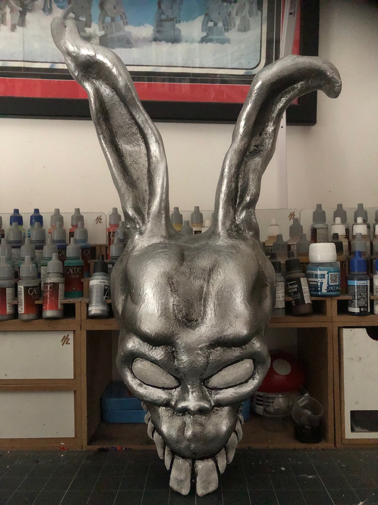 Donnie Darko life size mask display prop