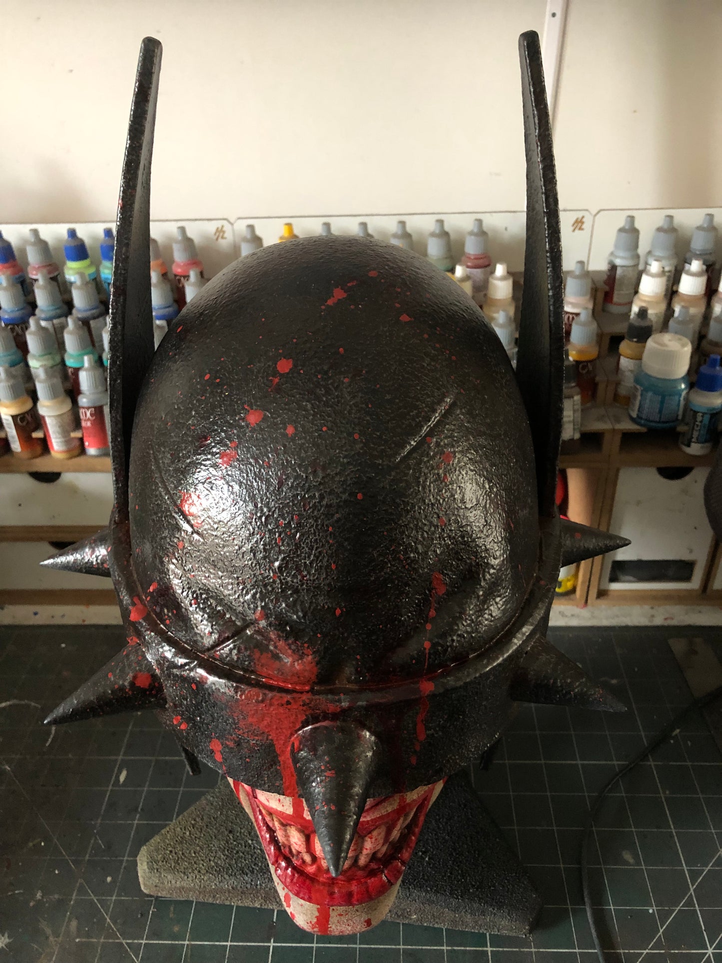 Batman Who Laughs helmet